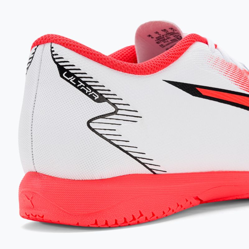 Футбольні бутси дитячі PUMA Ultra Play It Jr puma white/puma black/fire orchid 9