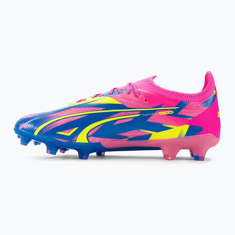 Футбольні бутси чоловічі PUMA Ultra Ultimate Energy Fg/Ag luminous pink/ultra blue/yellow alert 10