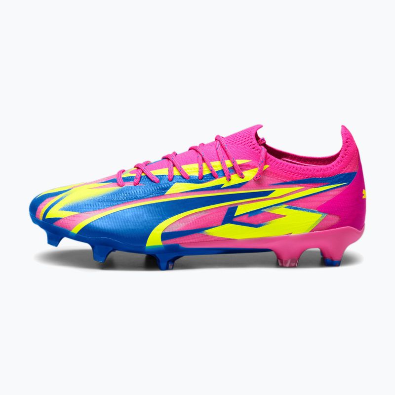 Футбольні бутси чоловічі PUMA Ultra Ultimate Energy Fg/Ag luminous pink/ultra blue/yellow alert 11