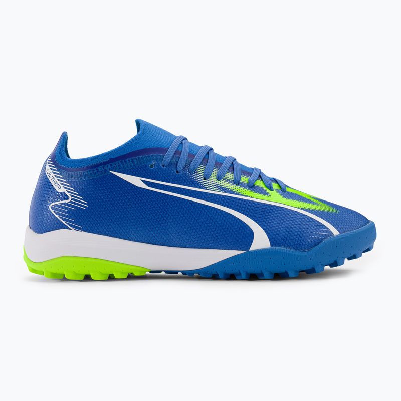 Футбольні бутси чоловічі PUMA Ultra Match Tt ultra blue/puma white/pro green 2