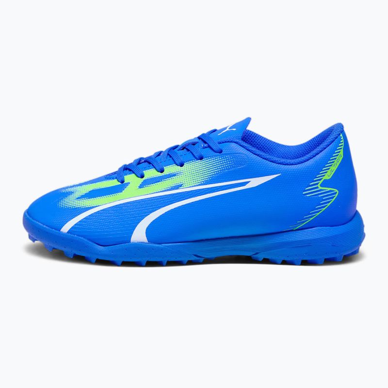 Футбольні бутси дитячі PUMA Ultra Play Tt Jr ultra blue/puma white/pro green 7