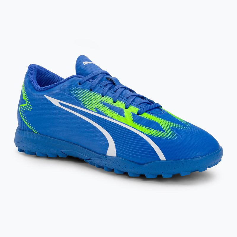 Футбольні бутси дитячі PUMA Ultra Play Tt Jr ultra blue/puma white/pro green