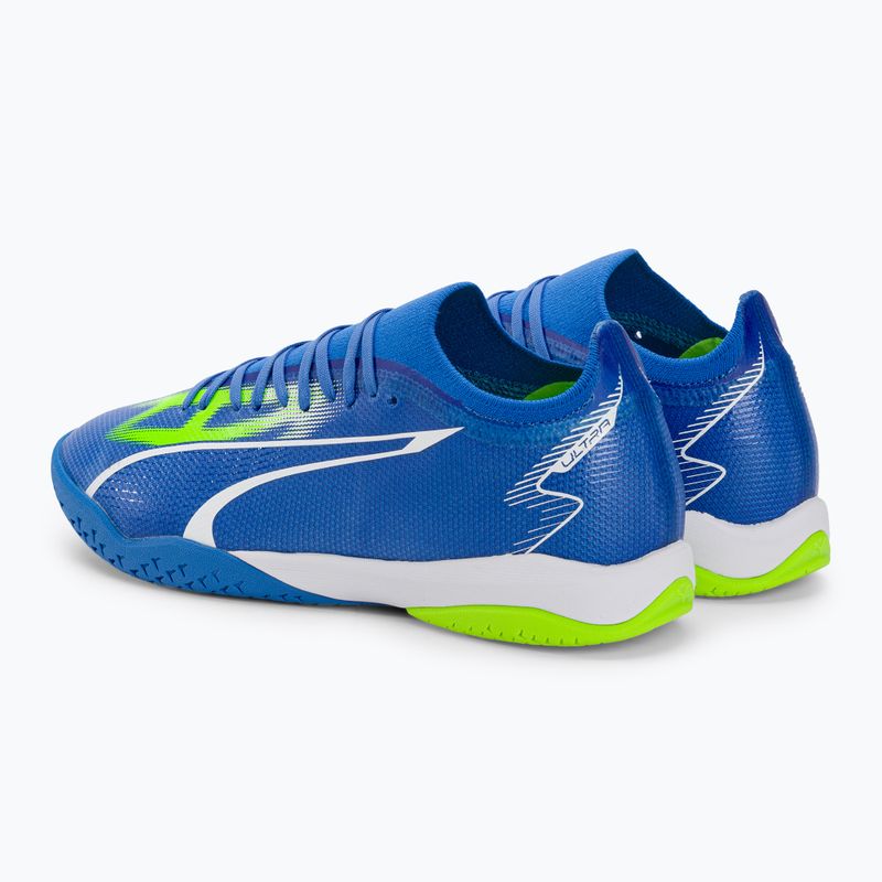 Футбольні бутси чоловічі PUMA Ultra Match It ultra blue/puma white/pro green 3