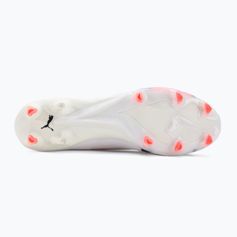Футбольні бутси чоловічі PUMA Ultra Ultimate Fg/Ag puma white/pum black/fire orchid 5