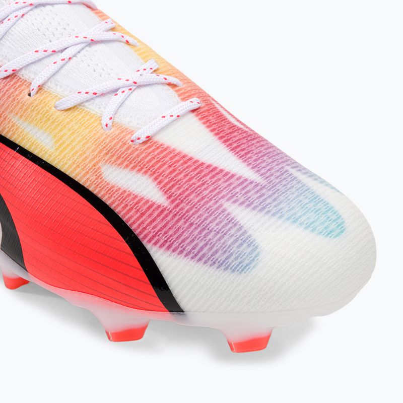 Футбольні бутси чоловічі PUMA Ultra Ultimate Fg/Ag puma white/pum black/fire orchid 7