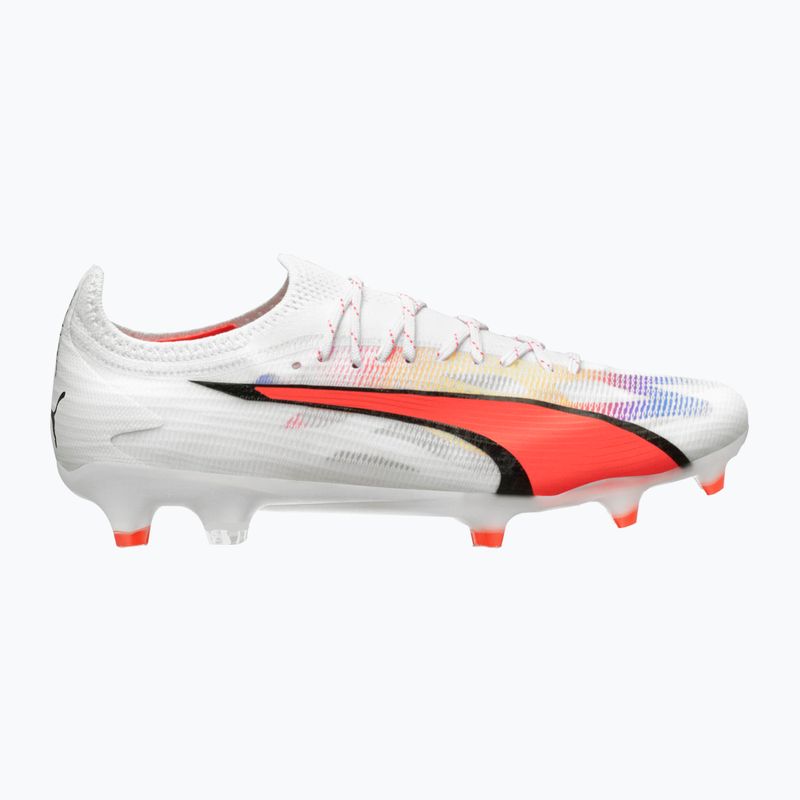 Футбольні бутси чоловічі PUMA Ultra Ultimate Fg/Ag puma white/pum black/fire orchid 11