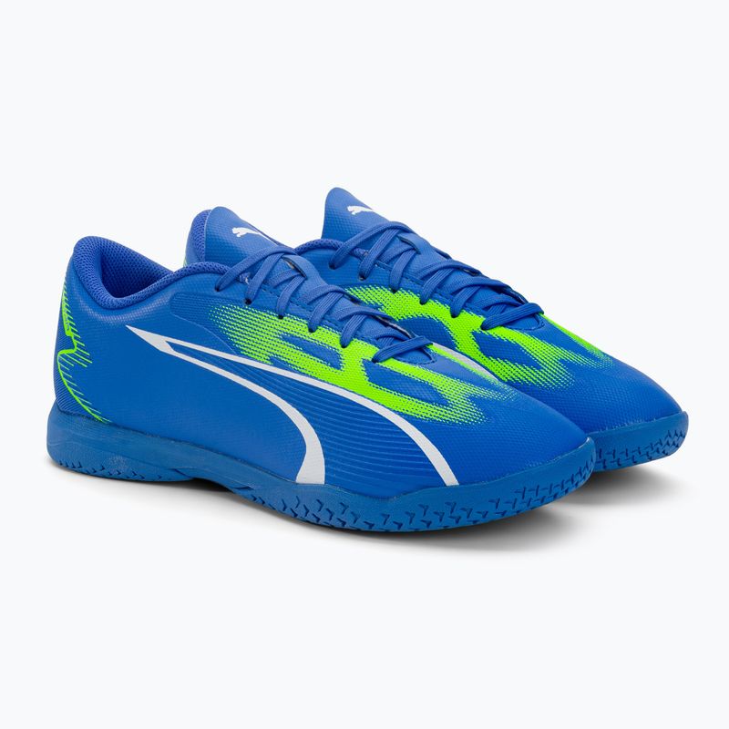 Футбольні бутси чоловічі PUMA Ultra Play It ultra blue/puma white/pro green 4