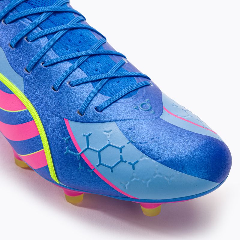 Футбольні бутси чоловічі PUMA King Ultimate Energy Fg/Ag ultra blue/luminous pink/luminous blue 7