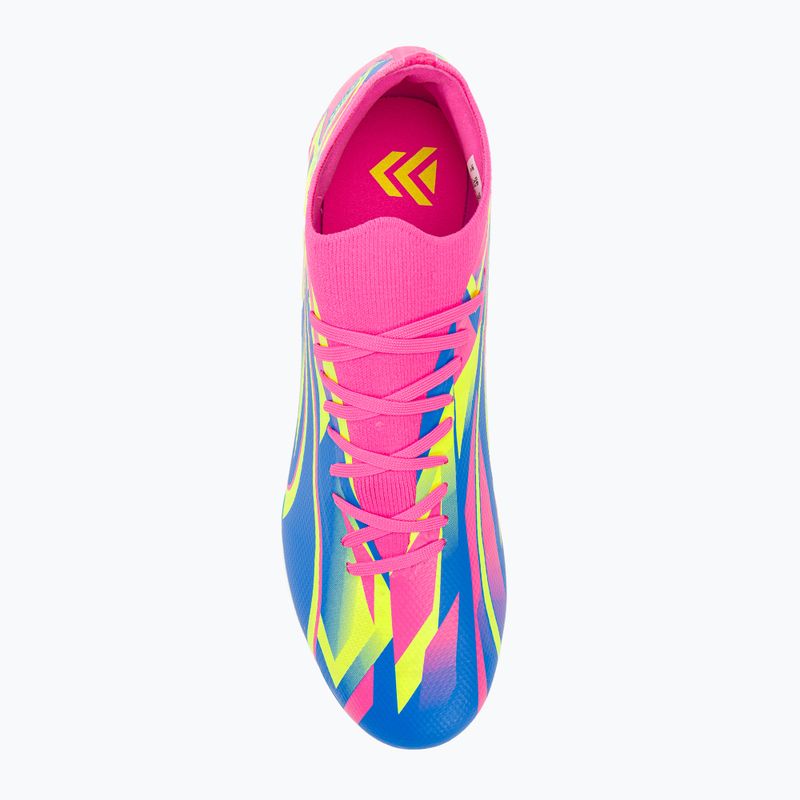 Футбольні бутси чоловічі PUMA Ultra Match Energy Fg/Ag luminous pink/yellow alert/ultra blue 6