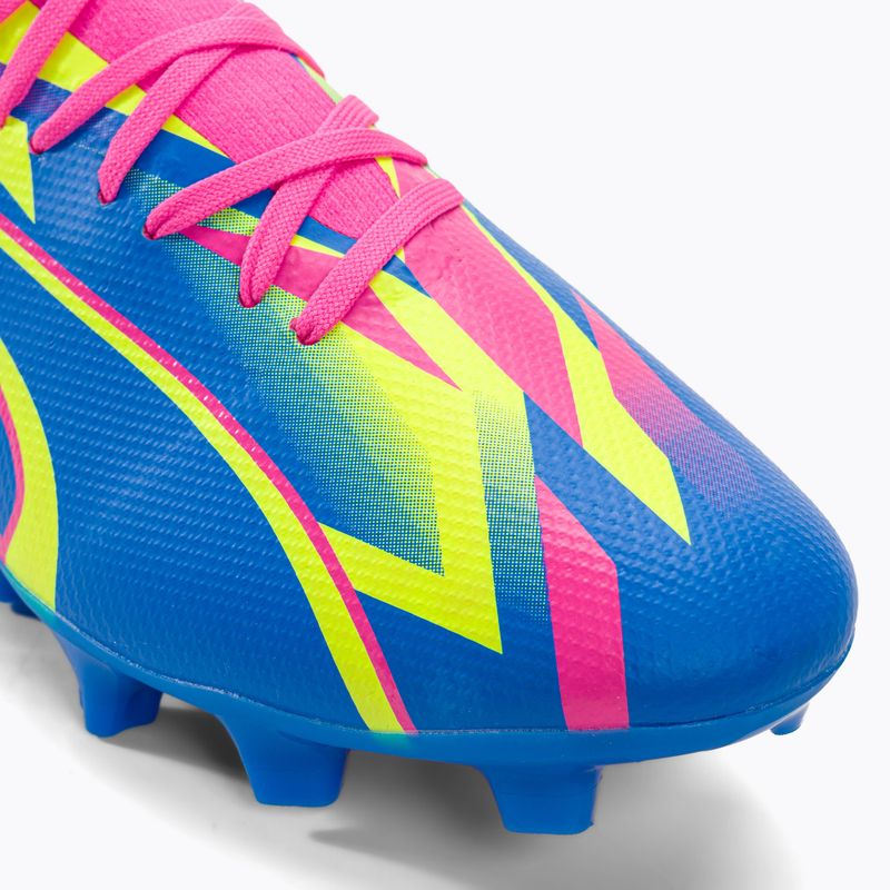 Футбольні бутси чоловічі PUMA Ultra Match Energy Fg/Ag luminous pink/yellow alert/ultra blue 7