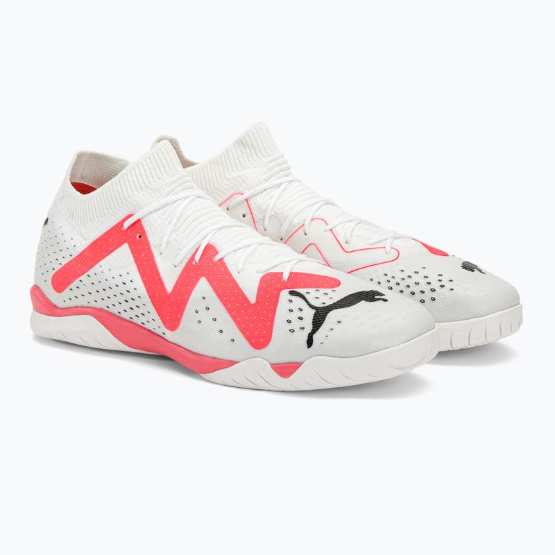 Футбольні бутси чоловічі PUMA Future Match It puma white/puma black/fire orchid 6