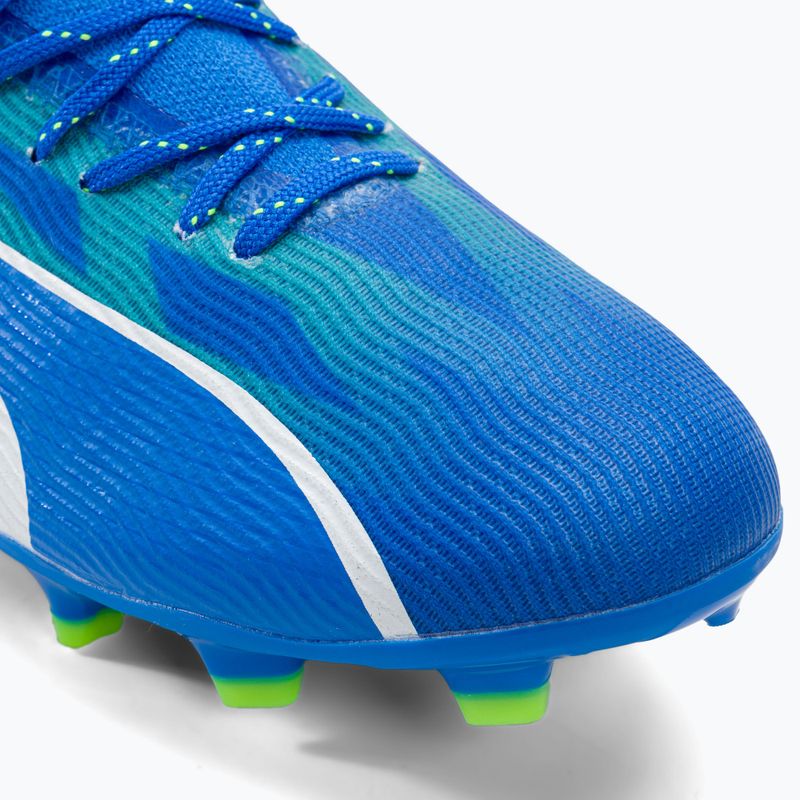 Футбольні бутси дитячі PUMA Ultra Pro Fg/Ag Jr ultra blue/puma white/pro green 7