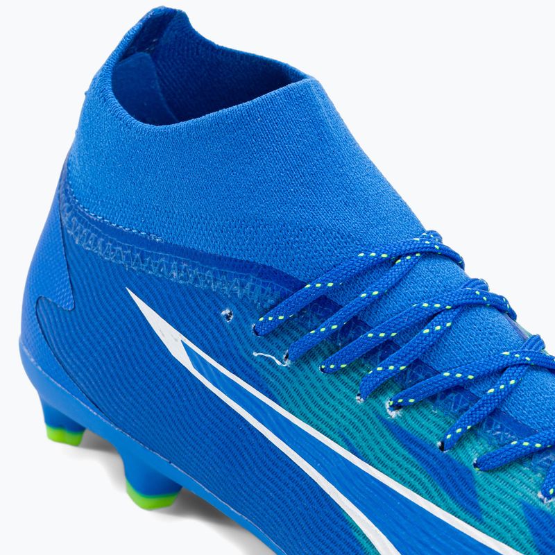 Футбольні бутси дитячі PUMA Ultra Pro Fg/Ag Jr ultra blue/puma white/pro green 8