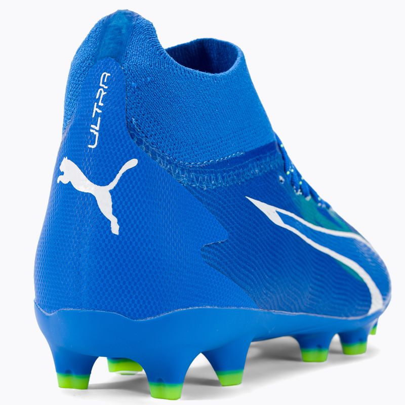 Футбольні бутси дитячі PUMA Ultra Pro Fg/Ag Jr ultra blue/puma white/pro green 9