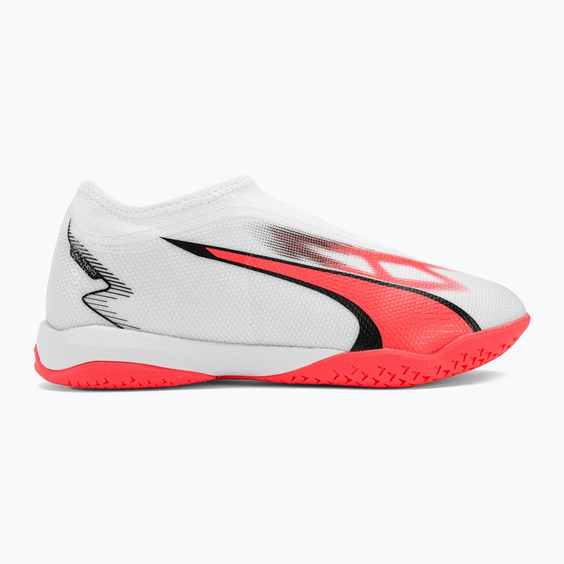 Футбольні бутси дитячі PUMA Ultra Match Ll It + Mid Jr puma white/puma black/fire orchid 2