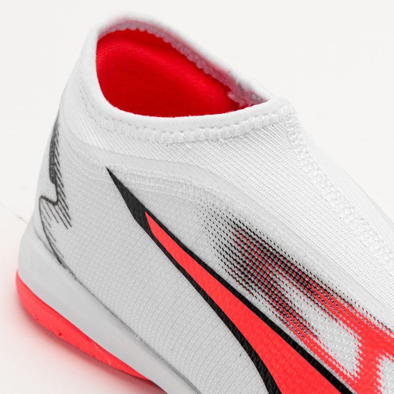 Футбольні бутси дитячі PUMA Ultra Match Ll It + Mid Jr puma white/puma black/fire orchid 8