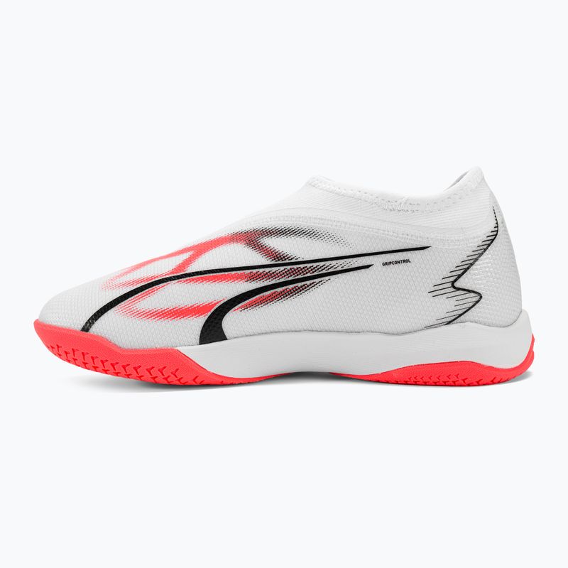 Футбольні бутси дитячі PUMA Ultra Match Ll It + Mid Jr puma white/puma black/fire orchid 10