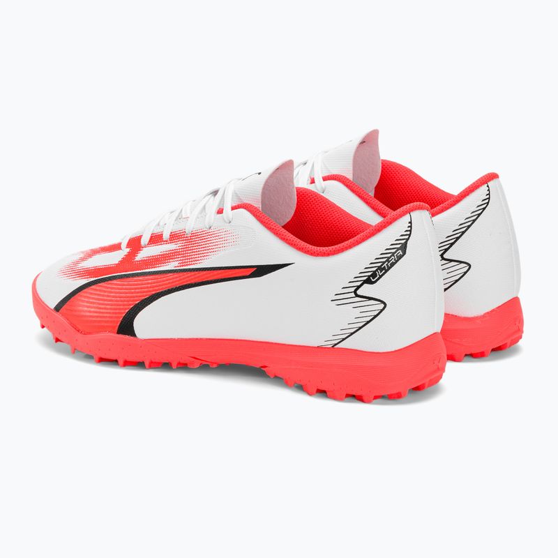Футбольні бутси чоловічі PUMA Ultra Play Fg/Ag puma white/puma black/fire orchid 5