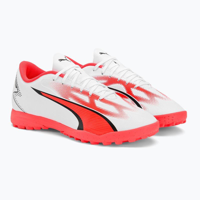 Футбольні бутси чоловічі PUMA Ultra Play Fg/Ag puma white/puma black/fire orchid 6