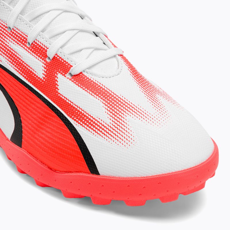 Футбольні бутси чоловічі PUMA Ultra Play Fg/Ag puma white/puma black/fire orchid 9