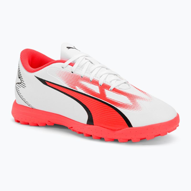 Футбольні бутси дитячі PUMA Ultra Play Tt Jr puma white/puma black/fire orchid