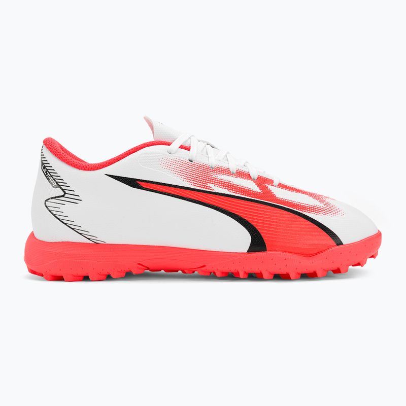 Футбольні бутси дитячі PUMA Ultra Play Tt Jr puma white/puma black/fire orchid 2