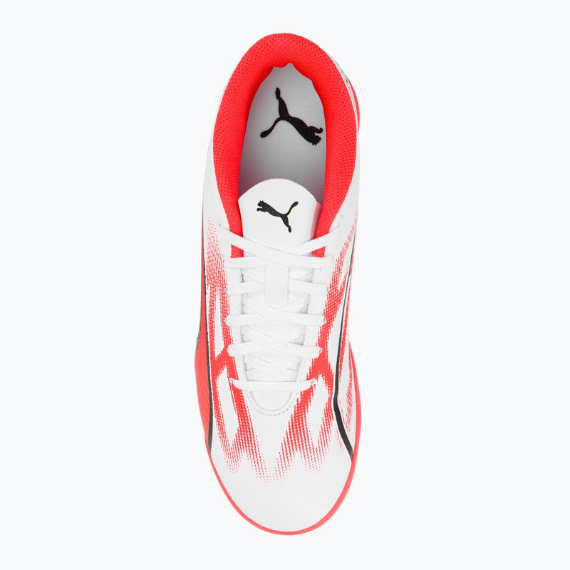 Футбольні бутси дитячі PUMA Ultra Play Tt Jr puma white/puma black/fire orchid 6