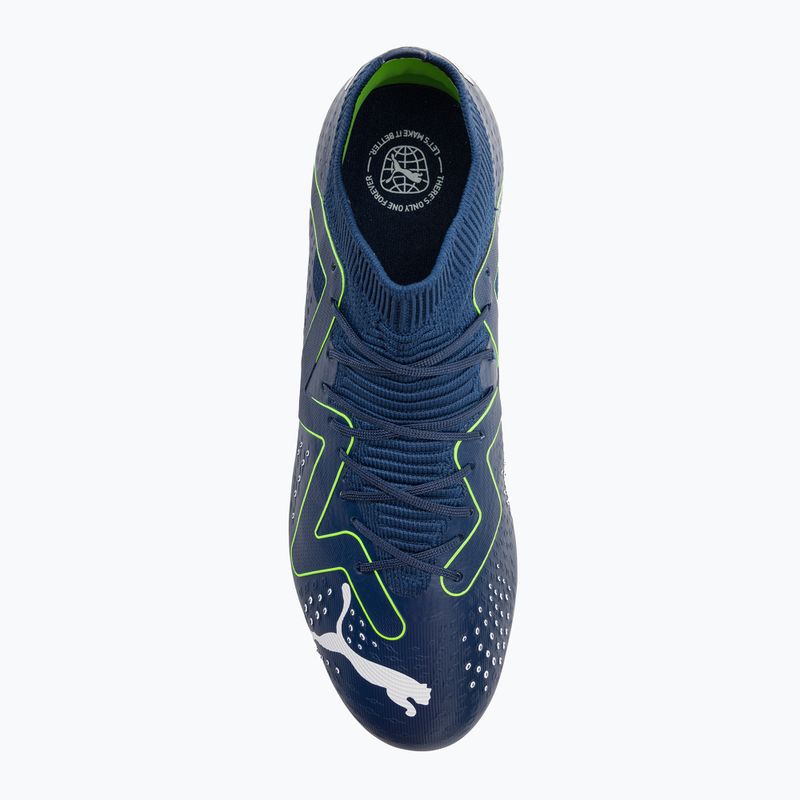 Футбольні бутси чоловічі PUMA Future Match Fg/Ag persian blue/puma white/pro green 8