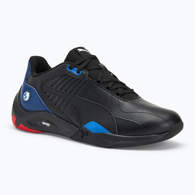 Кросівки чоловічі PUMA BMW MMS Kart Cat Nitro puma black/pro blue/pop red