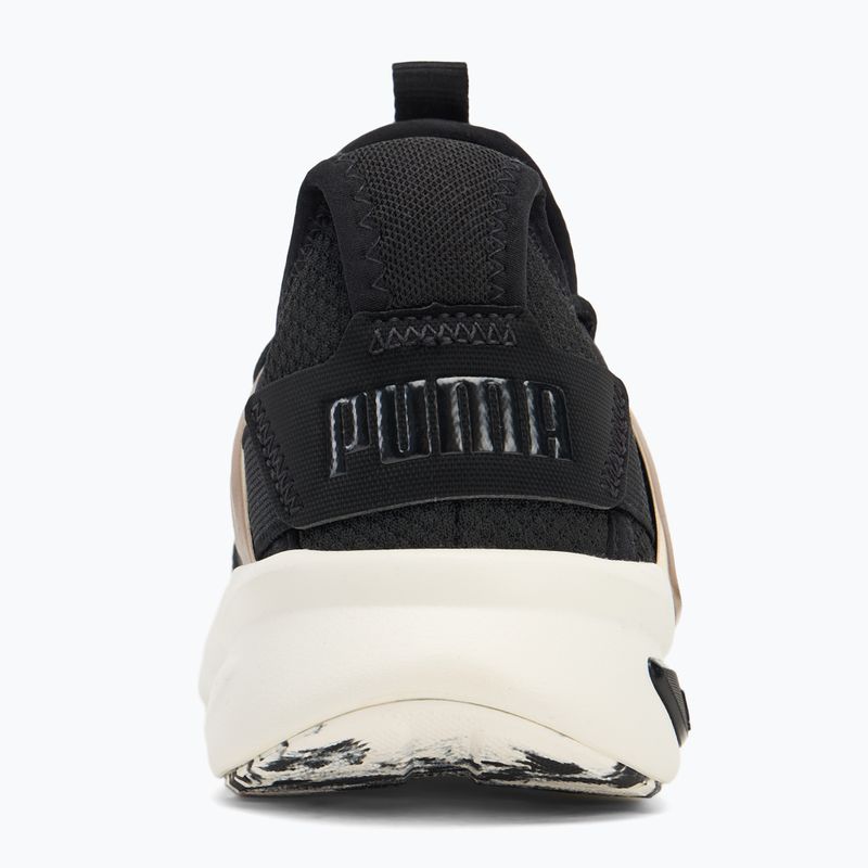 Кросівки для бігу жіночі PUMA Softride Enzo Evo Molt Met black/gold/warm white 6