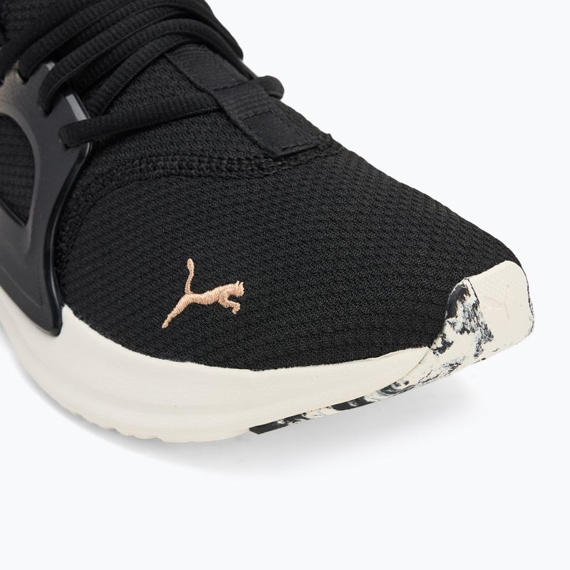 Кросівки для бігу жіночі PUMA Softride Enzo Evo Molt Met black/gold/warm white 7