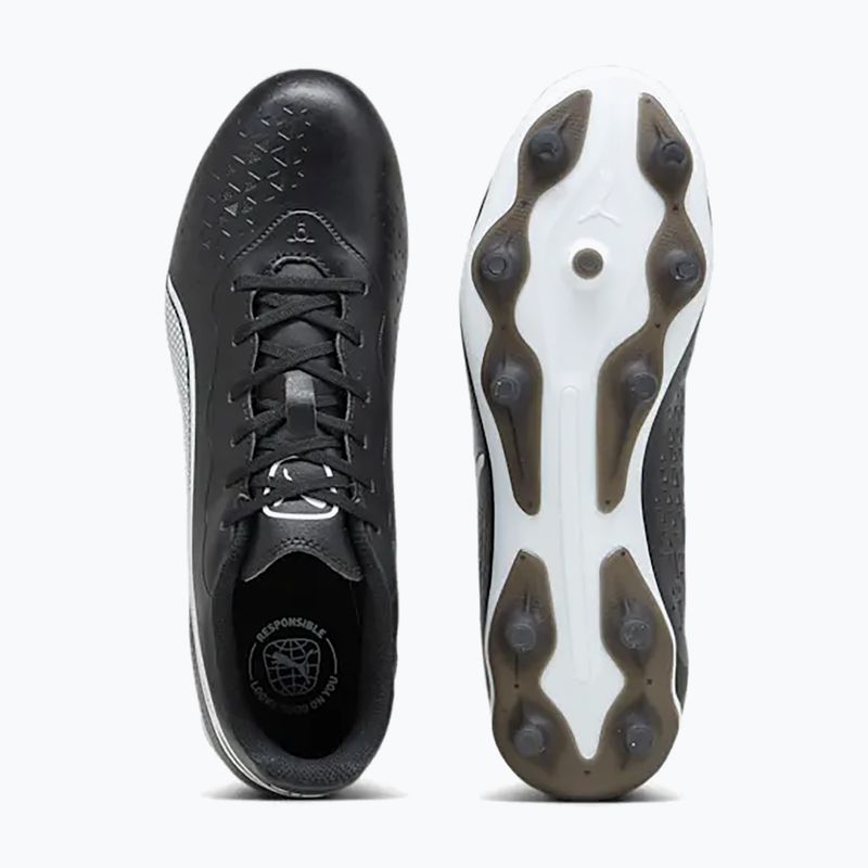 Футбольні бутси чоловічі PUMA King Match Fg/Ag puma black/puma white 15