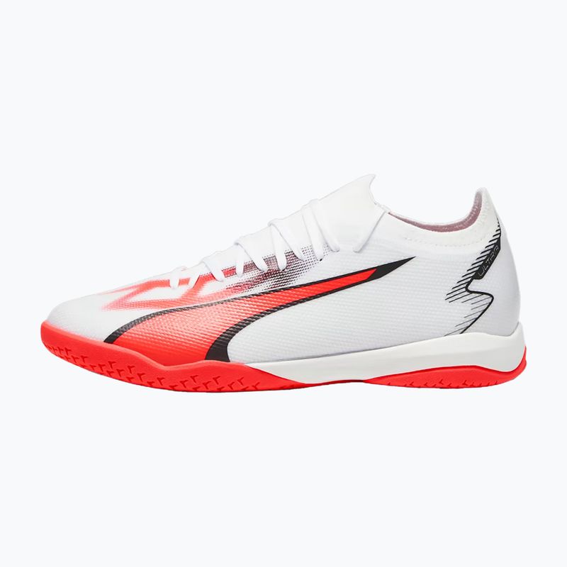 Футбольні бутси чоловічі PUMA Ultra Match It puma white/puma black/fire orchid 11