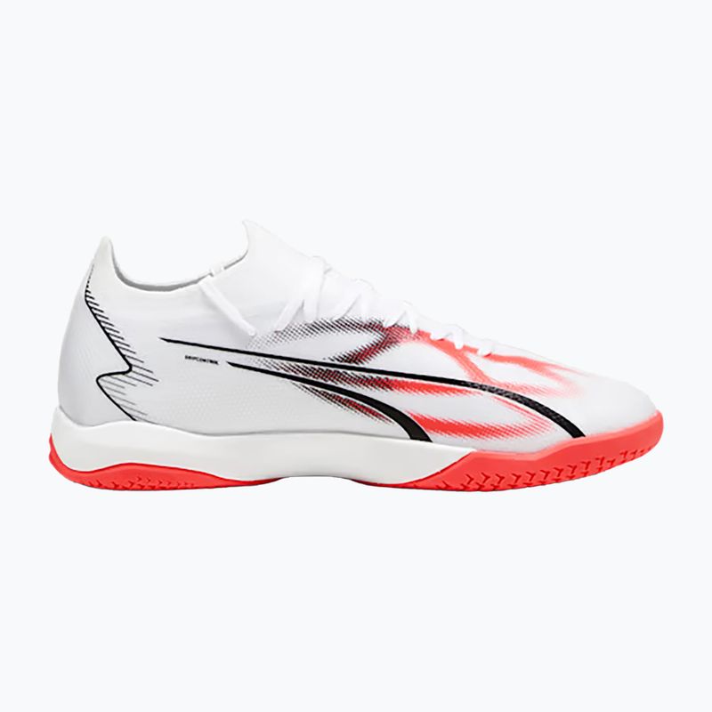 Футбольні бутси чоловічі PUMA Ultra Match It puma white/puma black/fire orchid 12