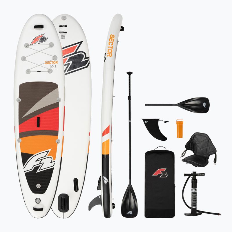 Набір надувна дошка SUP F2 Sector Combo 10'5'' червона