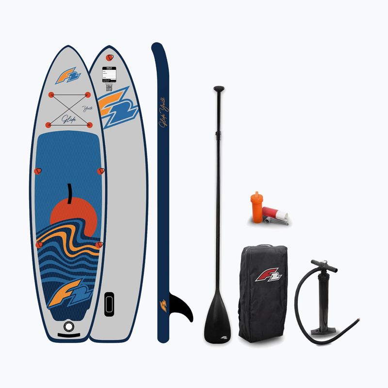 Дошка SUP дитяча F2 Glide Windsurf/Wing Youth 9'2" grey
