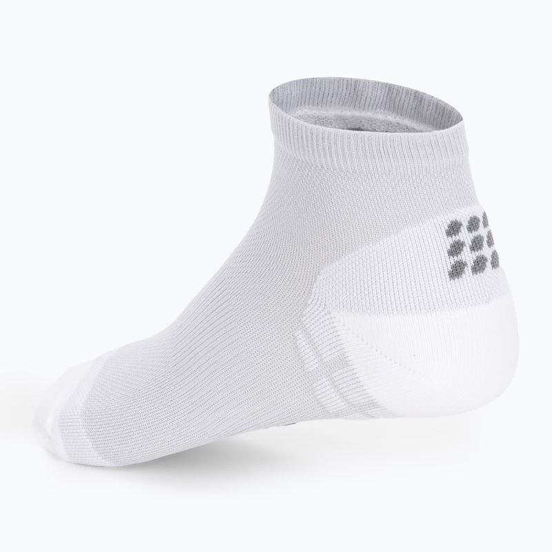 Шкарпетки компресійні бігові чоловічі CEP Ultralight Low Cut carbon white 3