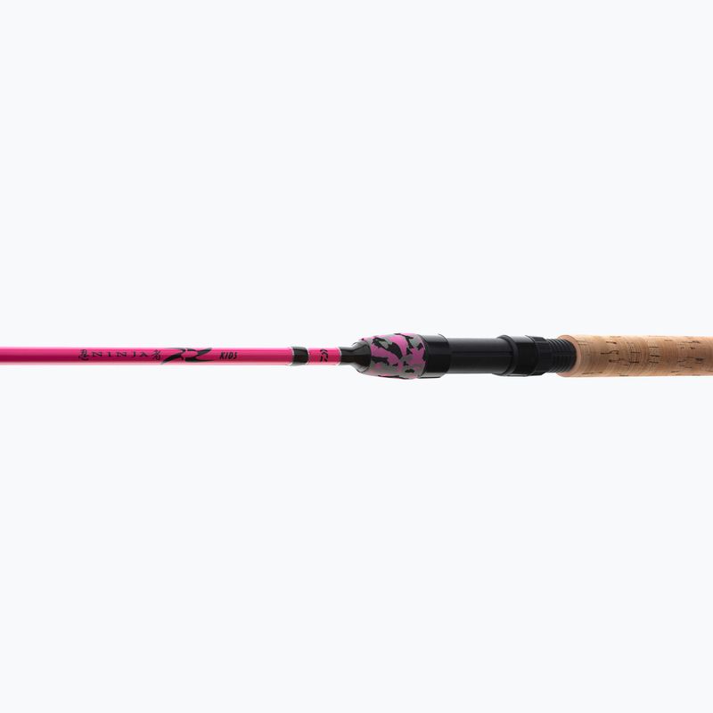 Вудилище спінінгове дитяче Daiwa Ninja X Kids pink 2