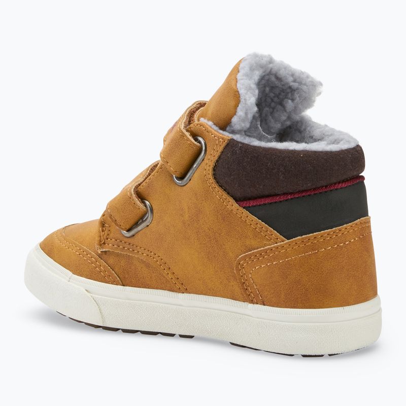 Дитячі туфлі KangaROOS KaVu Primo V tan yellow / rouge 3