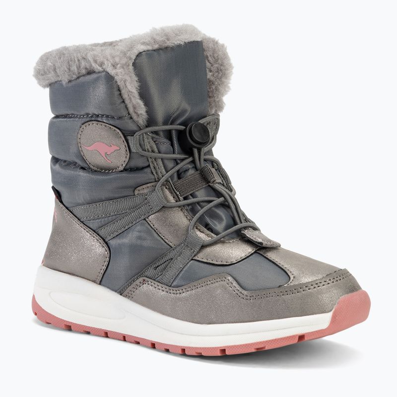 Снігоступи дитячі KangaROOS K-PE Ski RTX steel grey / dusty rose