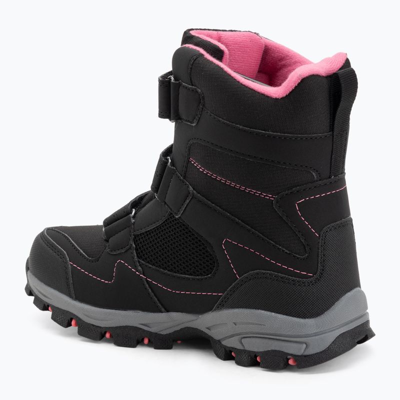 Черевики зимові дитячі KangaROOS K-Robi KTX jet black/daisy pink 3