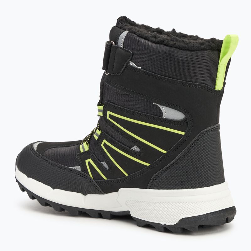 Черевики зимові дитячі Kappa Floki Tex black/lime 3