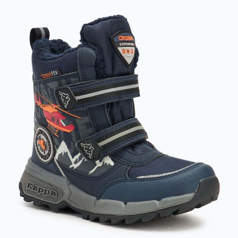 Черевики зимові дитячі Kappa Mountres Tex navy/orange