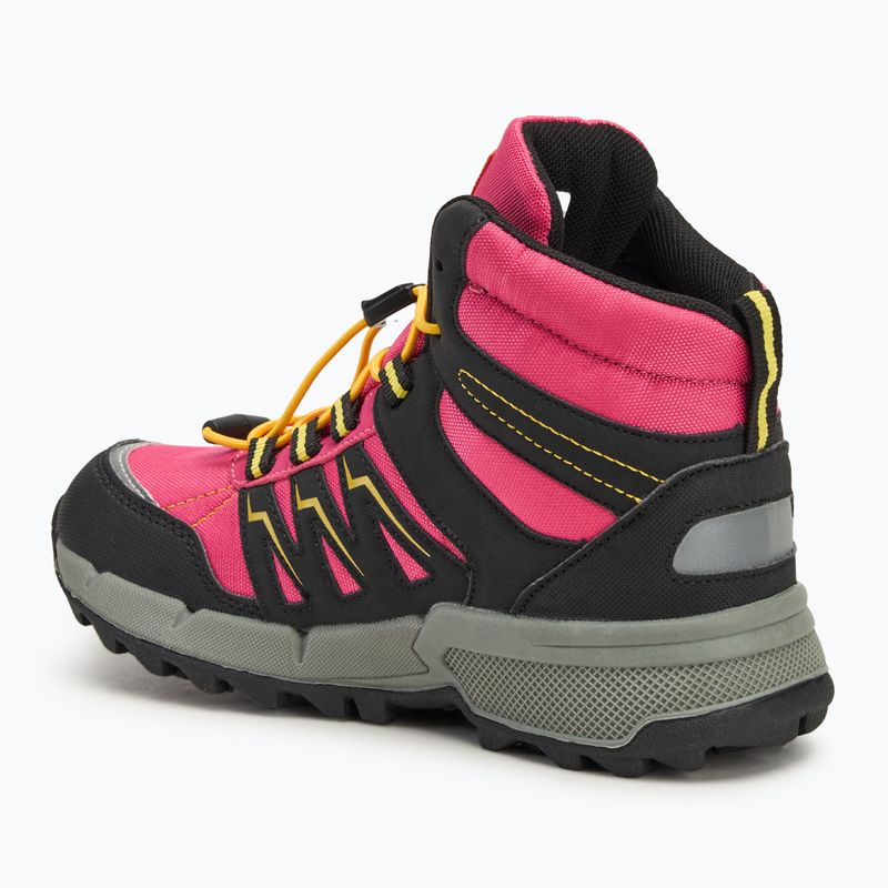 Черевики дитячі Kappa Boxford Mid Tex pink/yellow 3
