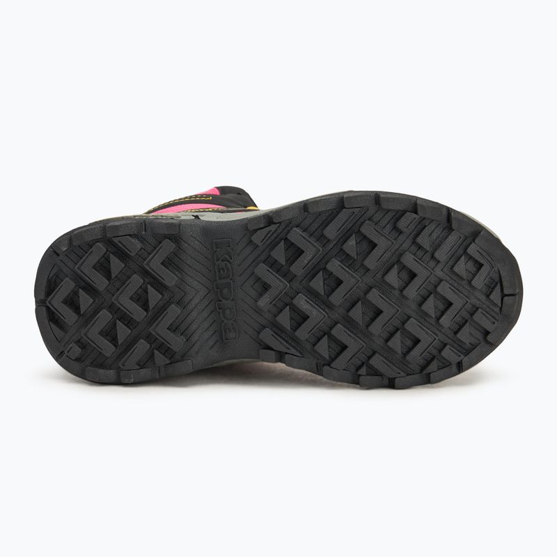 Черевики дитячі Kappa Boxford Mid Tex pink/yellow 4