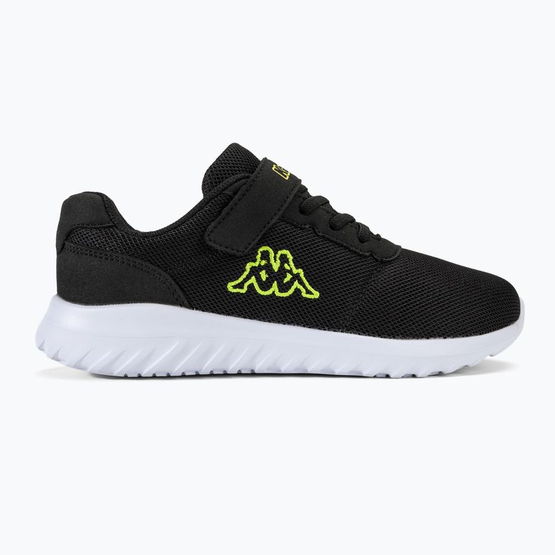 Сандалі дитячі Kappa Tulasa black/lime 2
