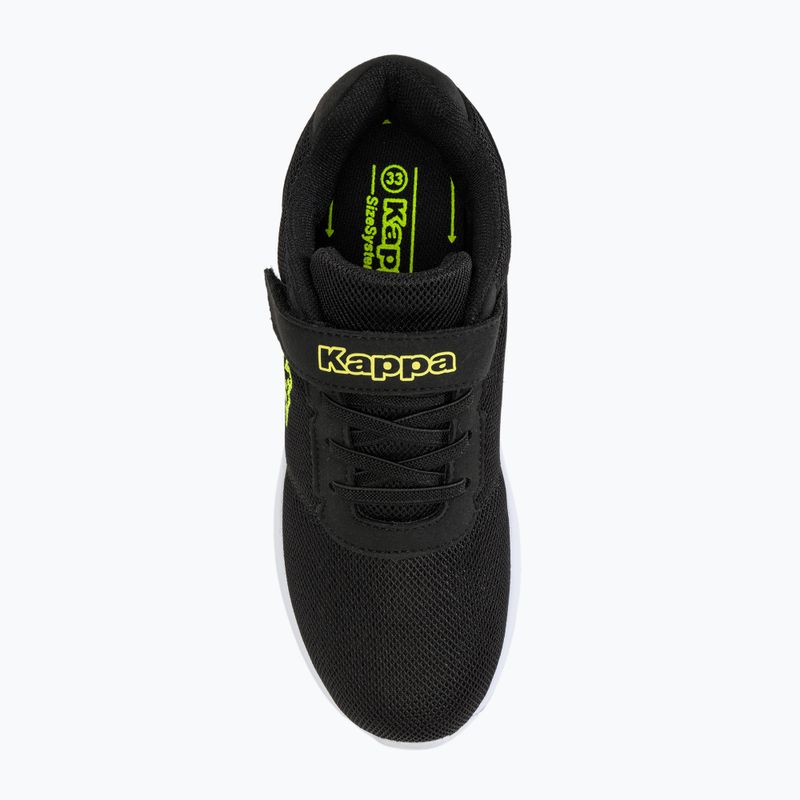 Сандалі дитячі Kappa Tulasa black/lime 5