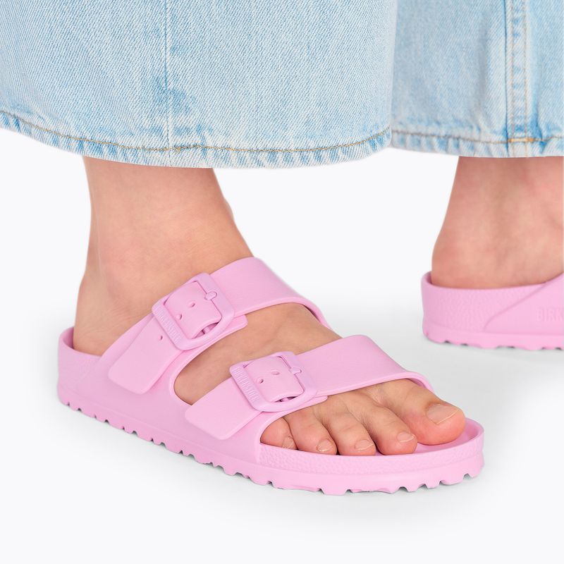 Жіночі шльопанці BIRKENSTOCK Arizona EVA Narrow помадні рожеві 5
