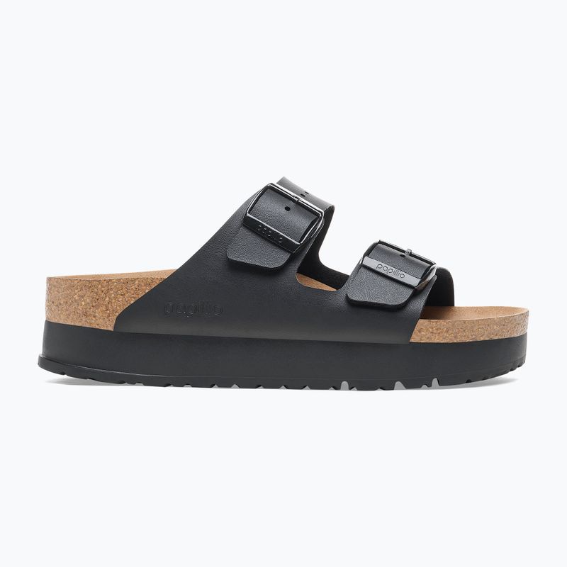 Шльопанці BIRKENSTOCK Arizona Flex Platform Birko-Flor black 2