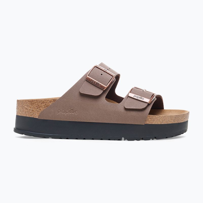 Шльопанці BIRKENSTOCK Arizona Flex Platform Birko-Flor mocca 2